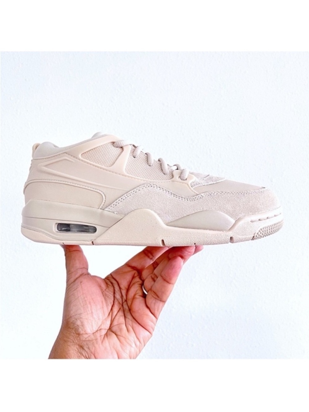 Nike Air Jordan 4 RM Legend Light Brown Cream Women’s Low Top Sneakers Size 9